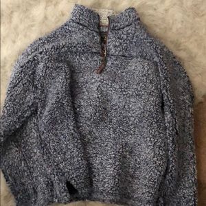 True grit blue pullover